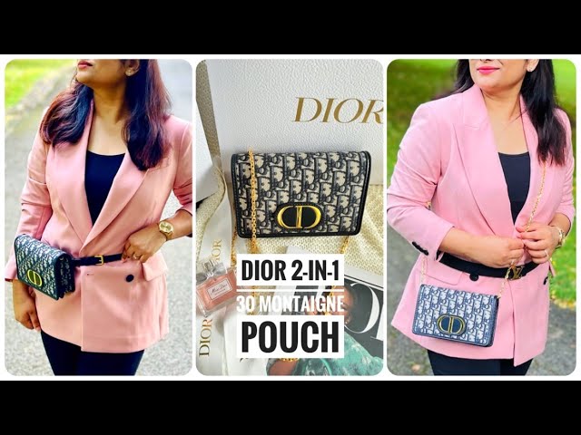 DIOR 30 MONTAIGNE POUCH  Reveal 👀 + What Fits & Mod Shots 