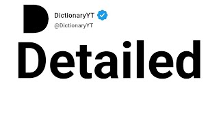Detailed Synonyms | Thesaurus | Similar Words 