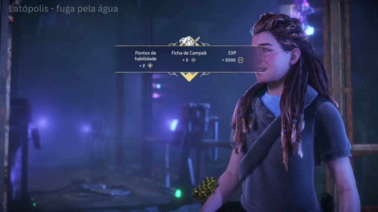 Horizon - Forbidden West - Latópolis - Encontro com os espectros / fuga pela água