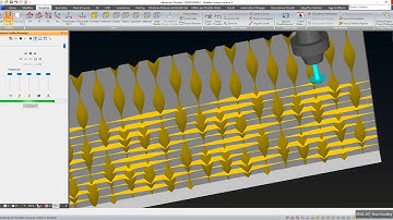 AlphaCAM Albania   Waves 3d