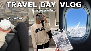 TRAVEL DAY VLOG ✈️ (6am flight, airport haul, current read \& more!) ~AIRPORT VLOG 2022~