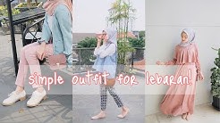 OUTFIT SIMPLE UNTUK LEBARAN - CLOTHING HAUL | saritiw - Durasi: 8.10. 