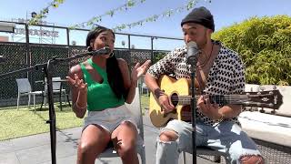 Video thumbnail of "I Wanna Dance With Somebody - Whitney Houston *Acoustic Cover* by Will Gittens & Bren'nae"