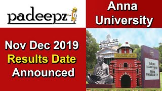 Anna University Results Nov Dec 2019 Date Announcement | Padeepz