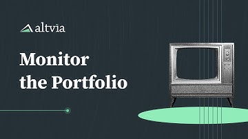 Monitor the Portfolio | Portfolio Management Software | Altvia