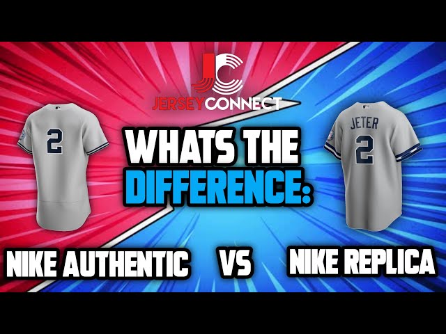 NIKE AUTHENTIC JERSEY VS. NIKE REPLICA JERSEY? Derek Jeter New York Yankees  MLB Jersey/ HOF 