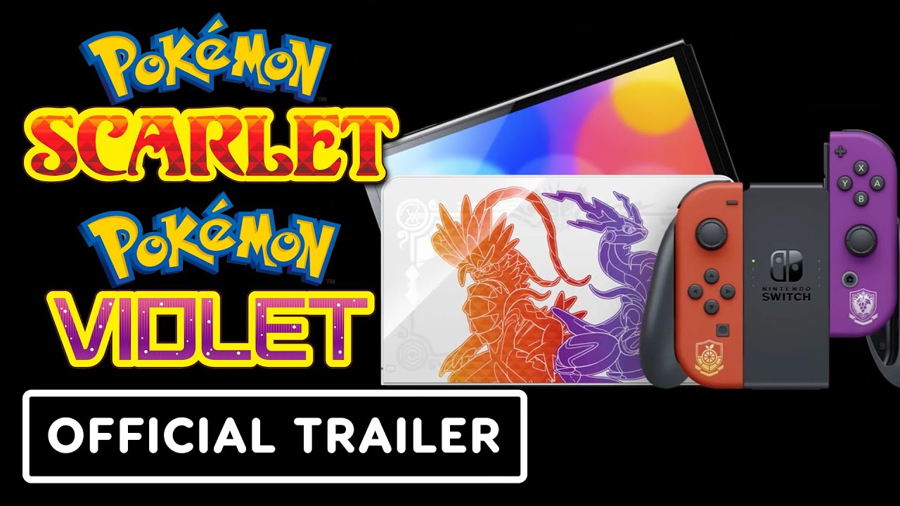 Nintendo Switch OLED: Pokémon Scarlet and Violet Edition Revealed