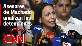 Asesores de María Corina Machado hablan de la detención de colaboradores de Vente Venezuela