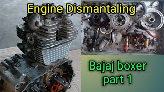Bajaj CT 100 Restoration - Part 1 (engine dismantaling)| bajaj boxer engine restoration