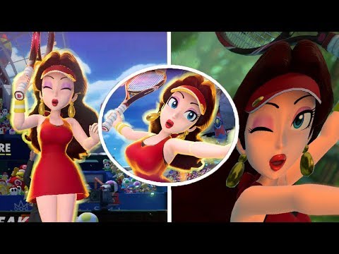 Video: Pauline Liittyy Mario Tennis Aces -kokoonpanoon Huomenna