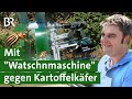 Die Anti-Kartoffelkäfer-Watschnmaschine | Landmaschinen | Unser Land | BR