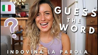 Italian WORD GUESSING Game 🎉: INDOVINA LA PAROLA! screenshot 1