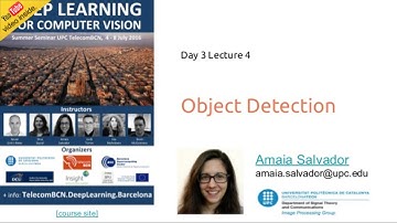 DLCV D3L4 Object Detection (by Amaia Salvador)