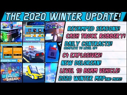 ❄️ Jailbreak update winter/ ახალი განახლების განხილვა + ახალი მანქნა ვიყიდე!!❄️❄️❄️❄️❄️