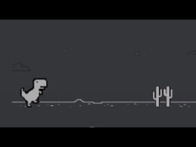 Chrome Dino, The night mode is inverting the colours : r/google