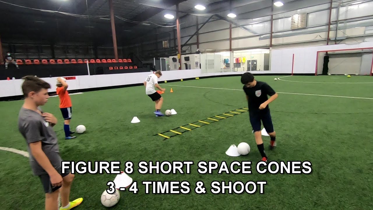 Soccer Drills with the Ball to Improve Touches with the Soccer Ball