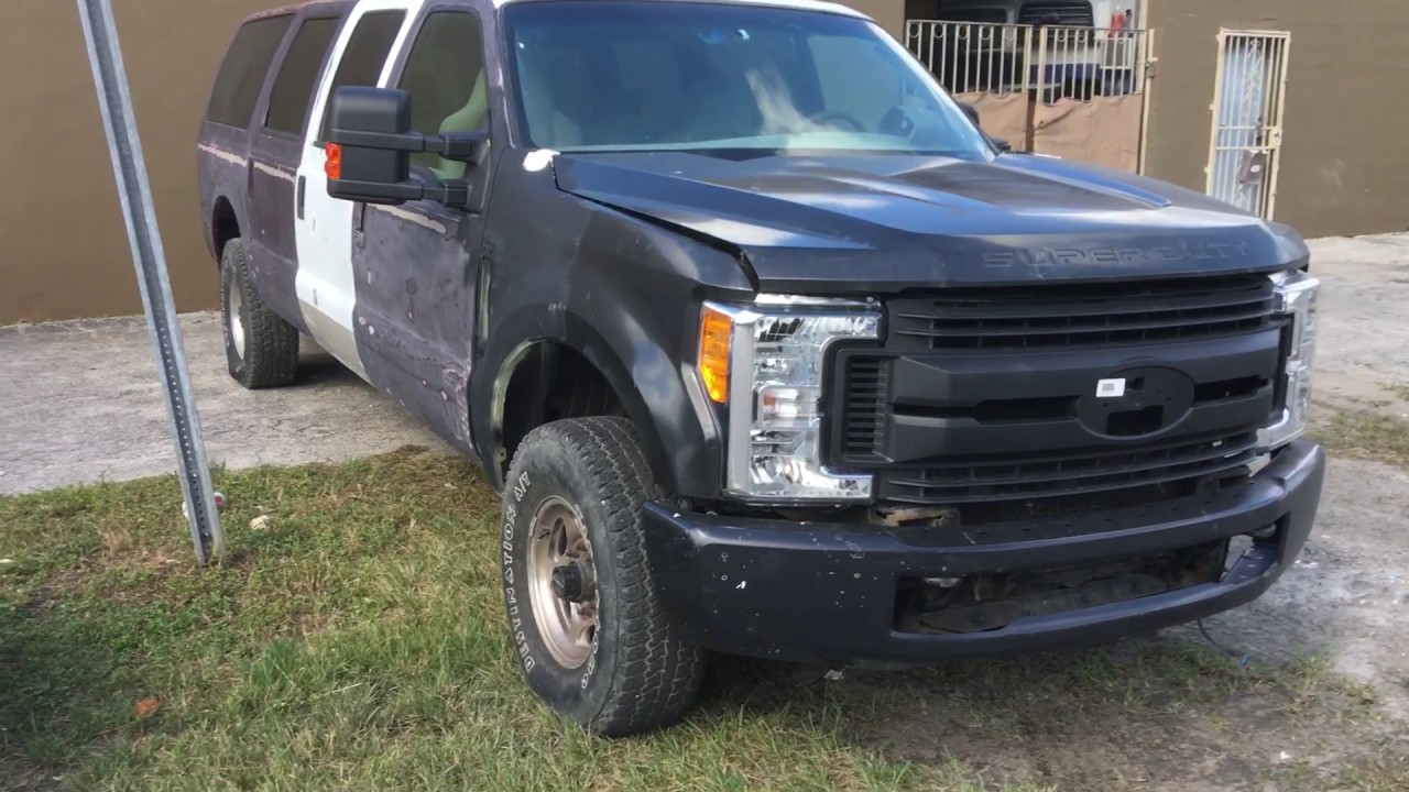 2006 super duty front end conversion