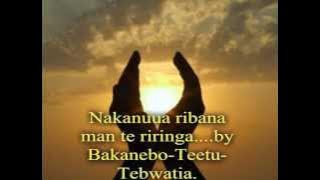 nakanuua ribana man te riringa.