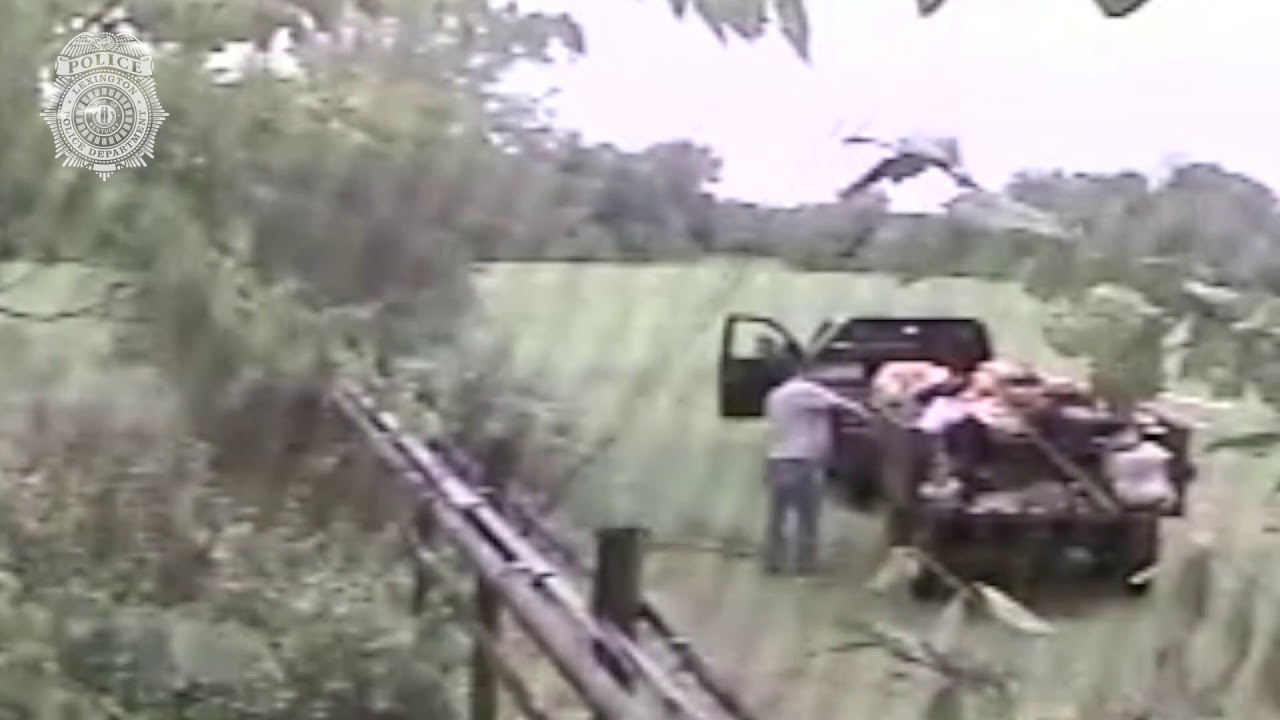 Man caught on camera dumping construction debris - YouTube