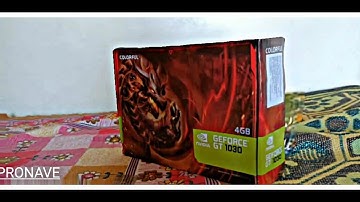 My New Graphic card GT GeForce 1030 4GB 😎||Montage||