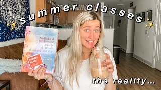 my HONEST opinions of college summer classes...