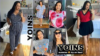 YOINS PLUS SIZE TRY ON HAUL | First Impressions + Discount Codes!!!