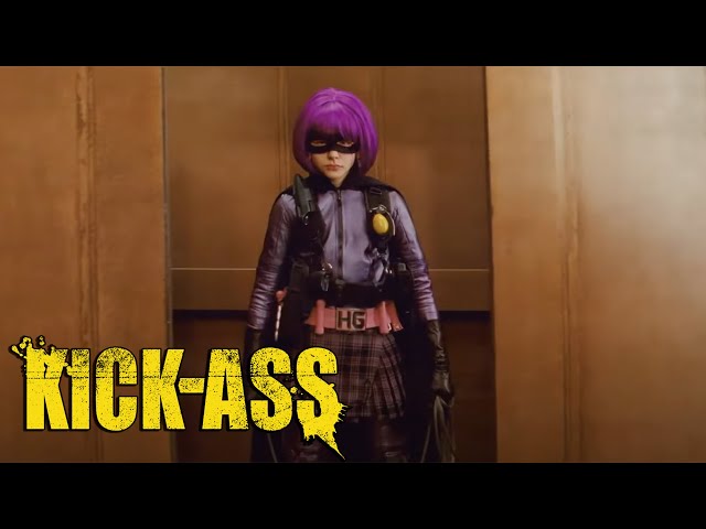 'Hit-Girl Attacks' Scene | Kick-Ass class=