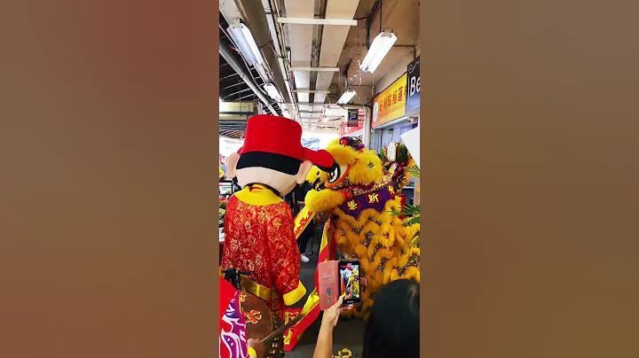 Vibrant Lion Dance #shorts #reels #trending