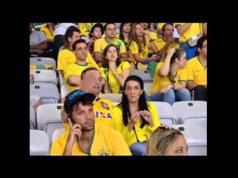 W杯　準決勝　ブラジルVS　ドイツ　　ブラジル　大量失点　ブラジル悲鳴