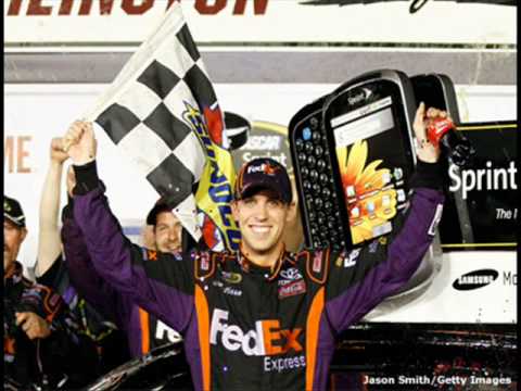 Denny Hamlin Delivers Big to His Mom at Darlington on Mother's Day Weekend