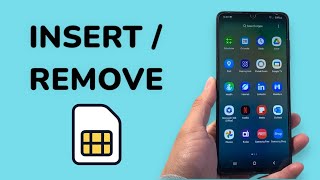 How To Insert / Remove SIM Card on Samsung Galaxy A06