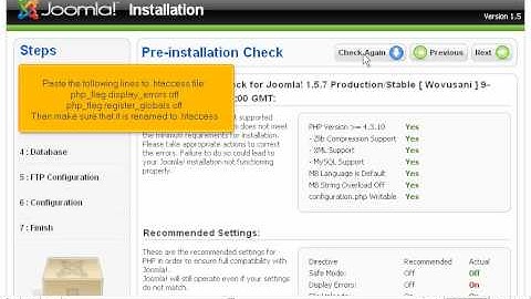How to install Joomla | Tutorial