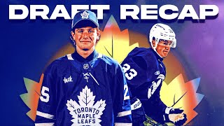 Toronto Maple Leafs Draft Recap 2025
