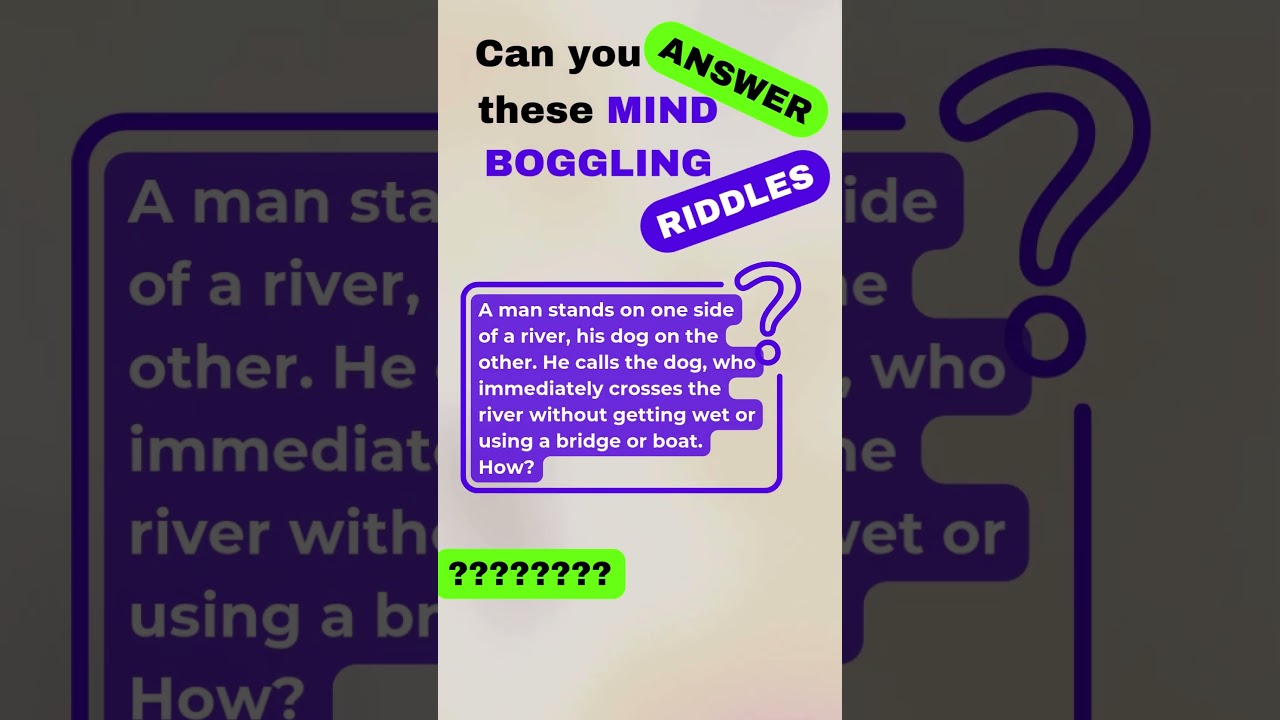 Brain Teasers That Will Twist Your Mind 🔥 | Can You Solve Them All? 1