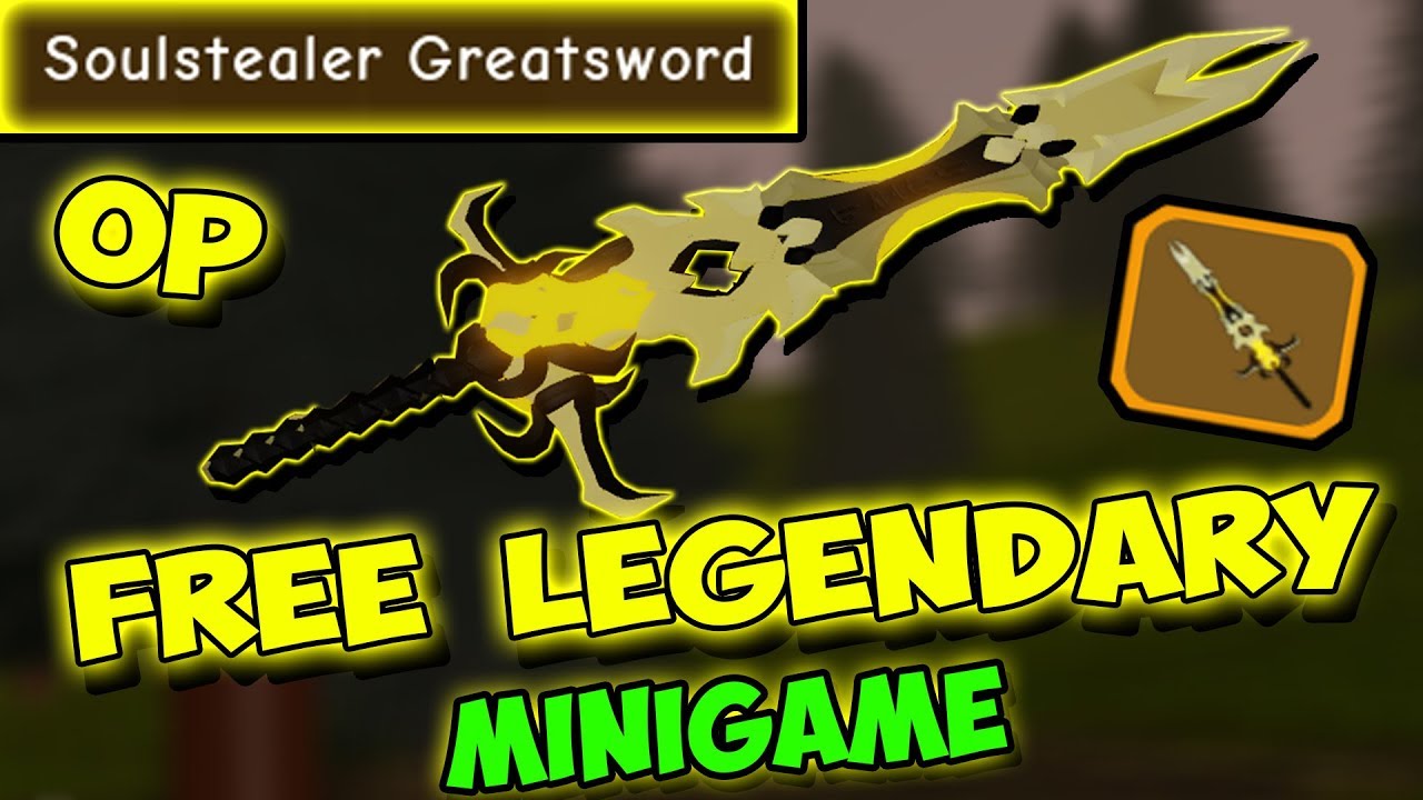 Free Legendary Sword Minigame Giveaway Roblox Dungeon Quest Youtube - free legendary minigame giveaway roblox dungeon quest