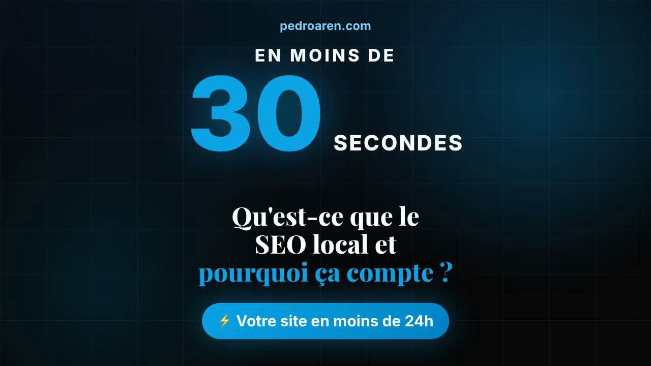 Qu'est-ce que le SEO local et pourquoi est-ce important pour votre entreprise ?