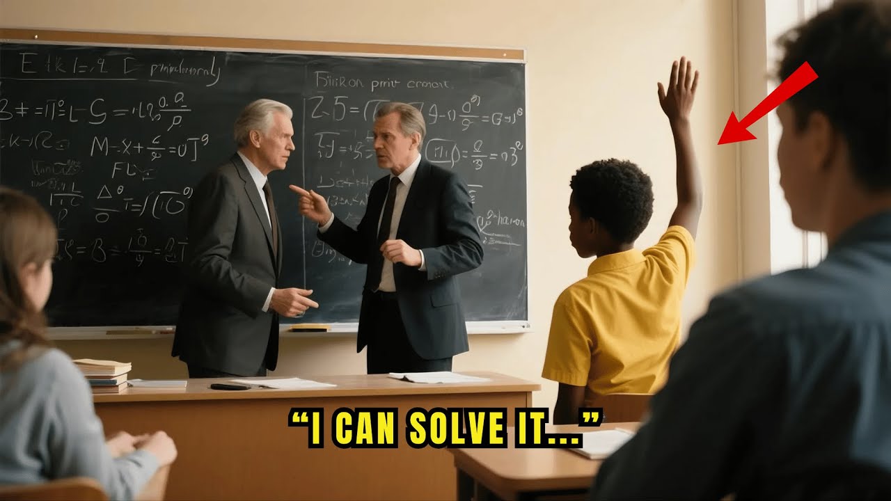 Harvard’s Best Minds FAILED to Solve It — But a Janitor’s Son Did in Minutes!