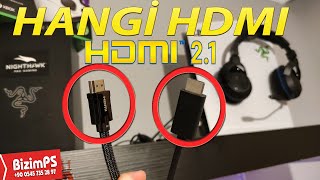 HDMI KABLOSUNA DİKKAT PS5 XBOX 4K 120hz HDMI 2.1 FREESYNC & DÜŞÜK GİRİŞ GEÇİKMESİ