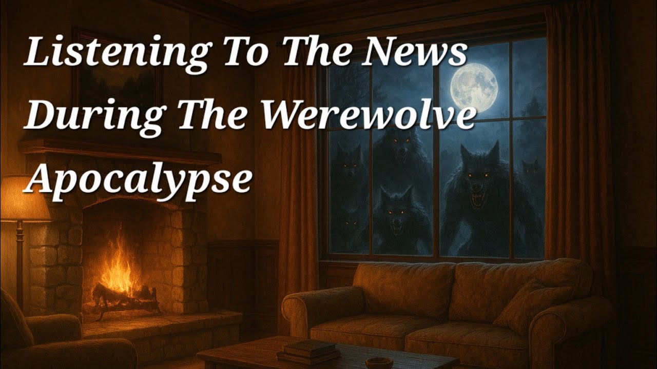 Werewolf Apocalypse Radio | Listening to the News During the Werewolf Apocalypse |Halloween Ambience
