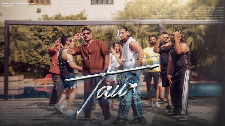 THE SCANNER - TAUR (OFFICIAL MUSIC VIDEO) | SULTAN VVIP | PROD.BY YOUNG SEAZ | 2025