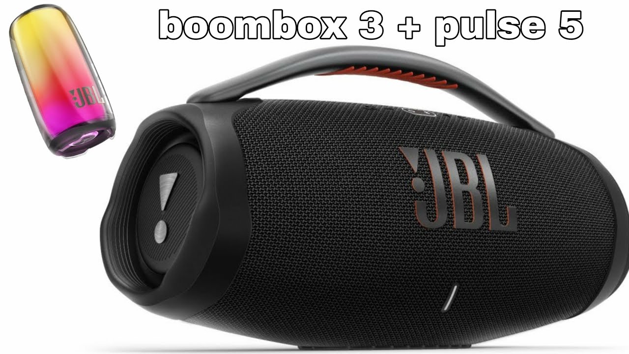 【美品】JBL PULSE 3 ブラック JBL Pulse 3 Portable Bluetooth Speaker with LEDs - Black