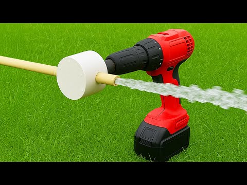 60-year-old plumber's shocking invention! FREE recycling idea from PVC pipes and drills