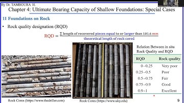 Foundation Engineering_Chapter 4: Shallow Foundations: Special Cases, (Part7)_Foundations on Rock