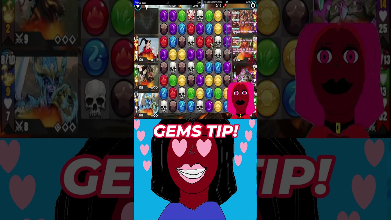 I GOT A TIP ON GEMS OF WAR!!!  