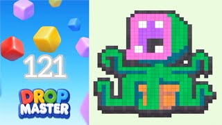 Puzzle Drop Master – Level 121: The Gravity Masterpiece #dropmaster 