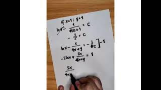 DIFFEQNS: Homogenous Equations Examples 2