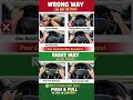 Steering Wheel: Right vs Wrong ❌✅