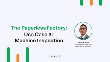 Checklist Use Case #3: Digitized Machine Inspection (Ep 3 of 6)