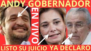 ANDY GOBERNADOR YA ESTA EL JUICIO DECLARA ROCHA MOYA OTRO CITATORIO A MARU CAMPOS ESE ES SU DESTINO