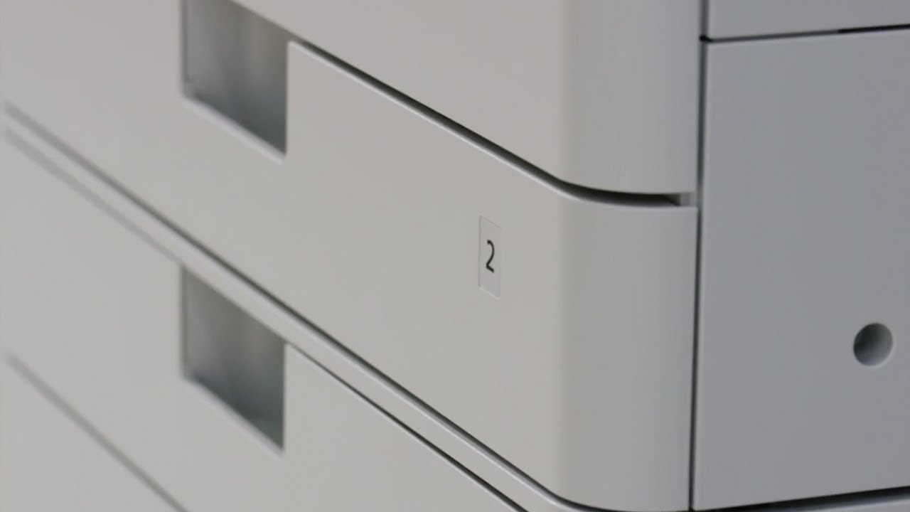 Third Generation imageRUNNER ADVANCE Feature Video - Soft Close Cassettes